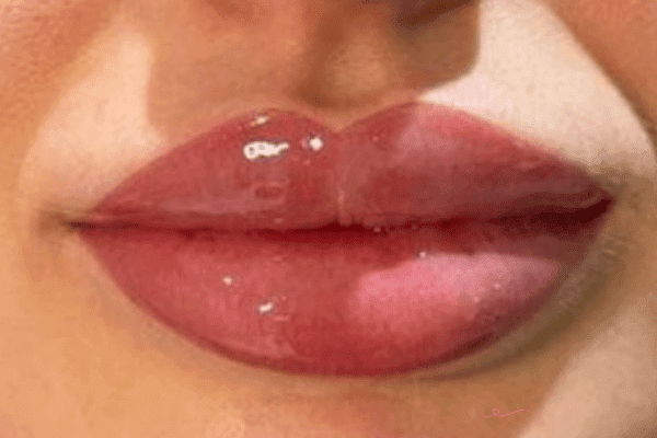Lips After Permanent makeup